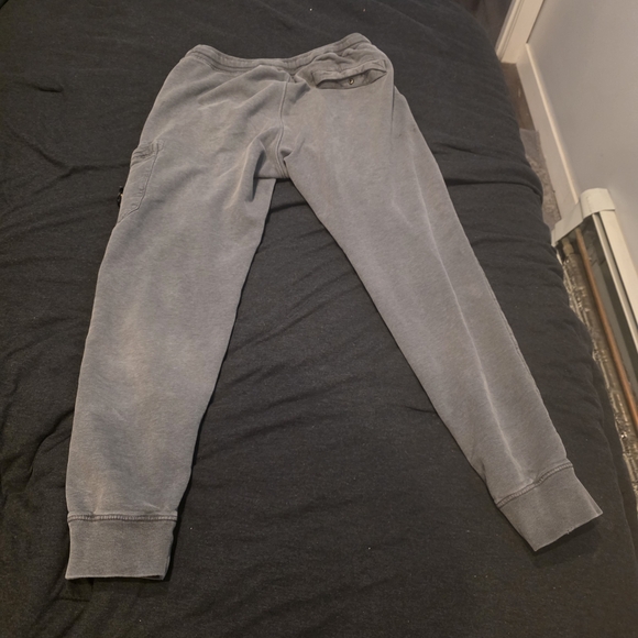 Stone Island Gray Cargo Jogger Pants with Iconic Patch Sz M - Picture 16 of 16